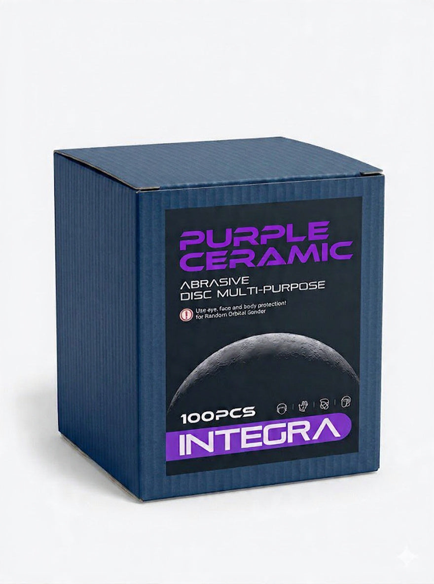 Integra Purple Ceramic Film Disc 6"